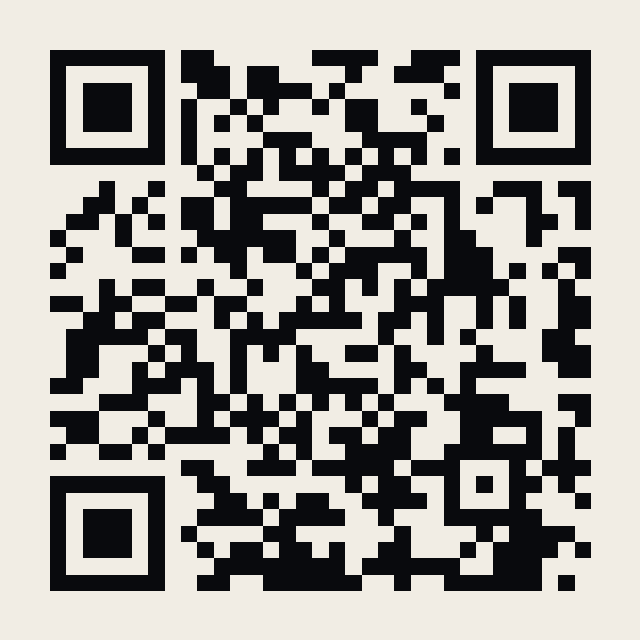 QR code opening Shannan Rohde's digital business card