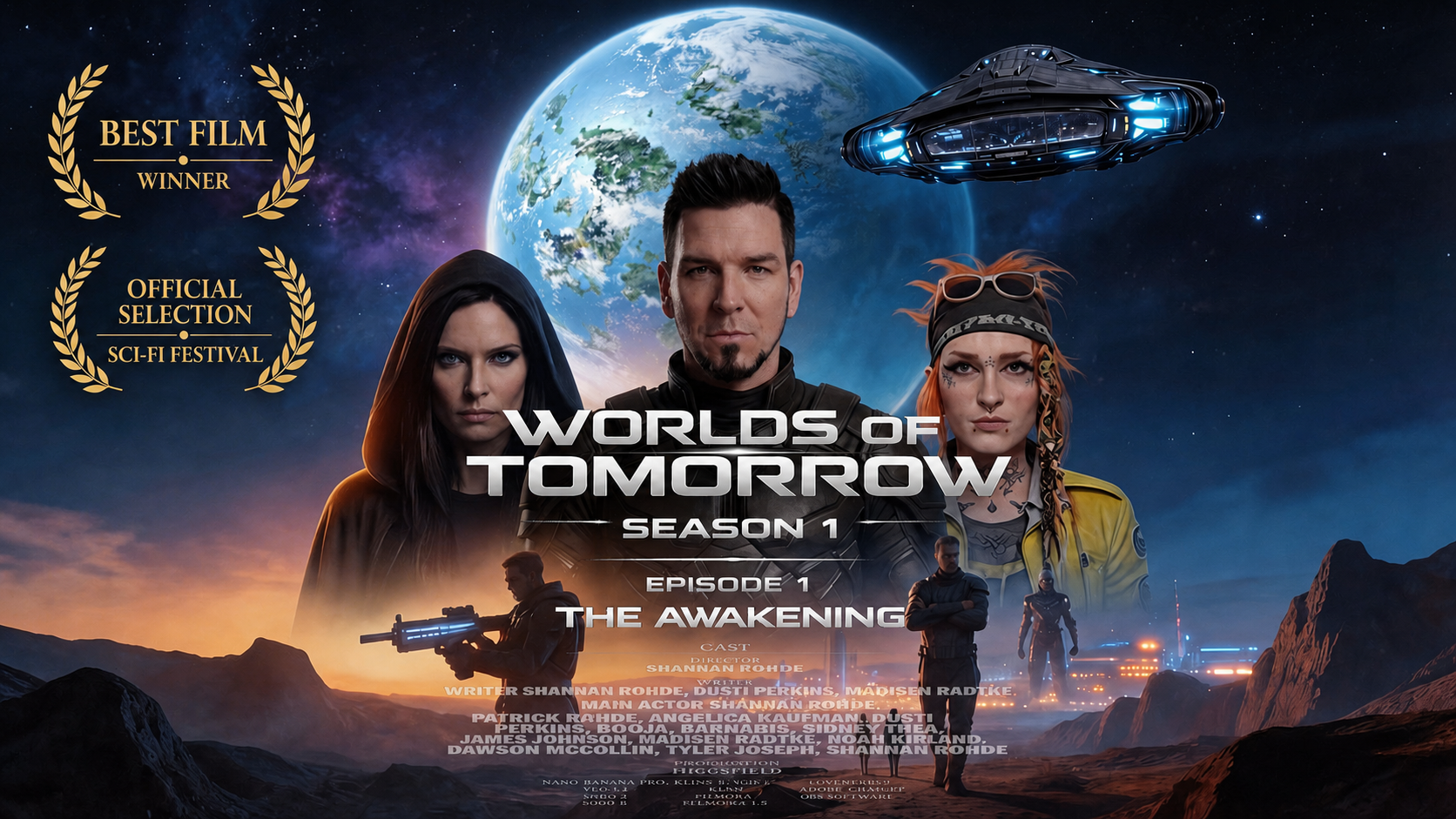Worlds of Tomorrow Episode 1: The Awakening poster